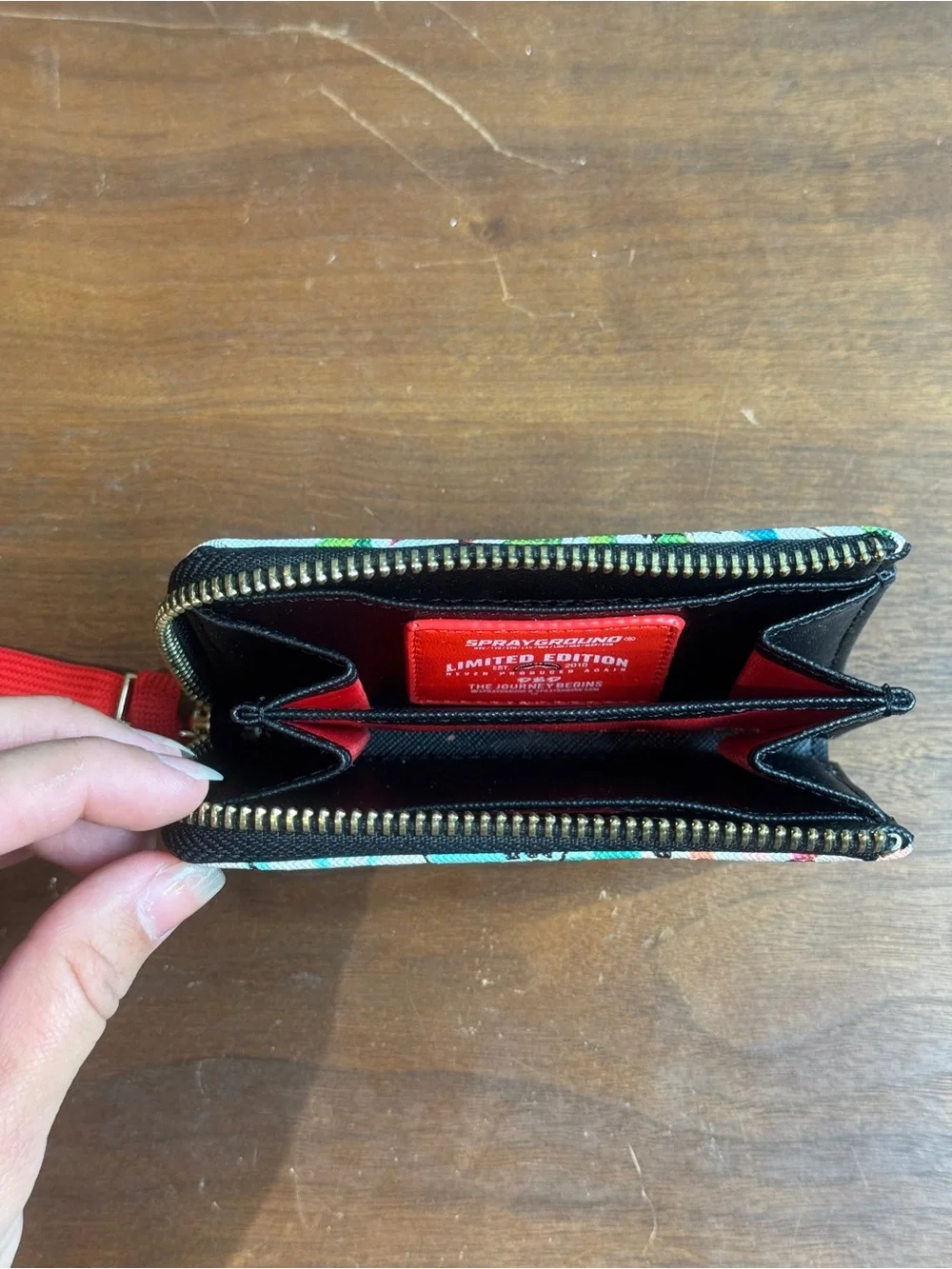 RARE Limited Edition Discontinued Sprayground Sanctuary Wallet
